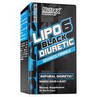 Lipo 6 black diuretic 80 cápsulas - Nutrex