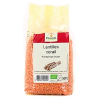 Lentilhas Vermelhas 500 g - Primeal