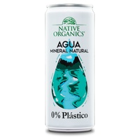 Água Mineral Orgânica Nativa Orgânica 0% Plástico 1 unidade - Native Organics