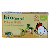 Caldo Vegetal com Frango em Cubos Eco 6 unidades de 11g (Frango) - Bio Goret