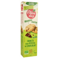 Biscoitos Redondos com Pepitas de Chocolate Bio 150 g - Pleniday