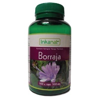 Óleo de borragem 100 pérolas de 500mg - Inkanat