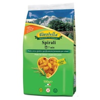 Espirais de milho e arroz 500 g - Farabella Bio