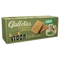 Cookies veganos de cenoura e amêndoa 240 g - Santiveri