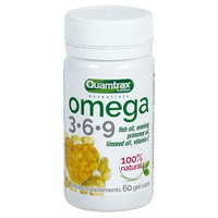 Omega 3 - 6 - 9 60 cápsulas de 500mg - Quamtrax Nutrition