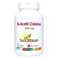 N-acetil-cisteína 60 cápsulas vegetais - Sura Vitasan