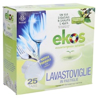 Pastilha Máquina de Lavar Pratos Menta e Eucalipto 25 pastilhas - Ekos