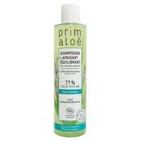 Champô balanceador calmante Aloe vera 77% BIO 250 ml - Prim Aloe