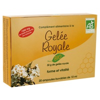 Organic Royal Jelly 20 amp de 10 ml 20 ampolas de 10ml - Exopharm