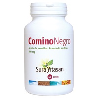 Cominho Preto 60 pérolas de 500mg - Sura Vitasan