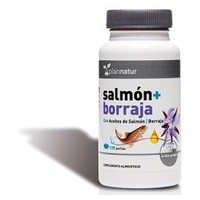 Borragem e Salmão 500 mg 120 pérolas - Plannatur
