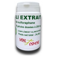 4% de extrato de brócolis sulforafano 60 cápsulas (250mg) - Vitalosmose