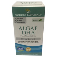 Algas DHA 500mg 60 pérolas - Nordic Naturals