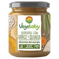 Boião Legumes com Arroz e Quinoa Bio (a partir de 8 meses) 190 g - Vegebaby