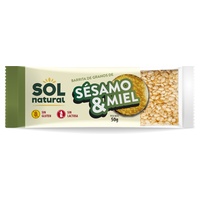 Barrita de Sésamo e Mel sem gluten 1 barra de 50g - Sol Natural