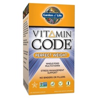 Peso perfeito do código de vitaminas 240 cápsulas vegetais - Garden of Life