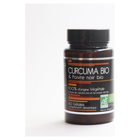 Curcuma & Pimenta Preta Bio 60 cápsulas - Nutrivie