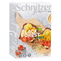 Pão sem glúten da floresta negra (floresta negra + teff) 2 unidades - Schnitzer