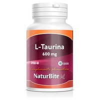 L-Taurina 60 cápsulas de 600mg - Naturbite