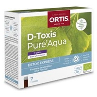 D-toxis pure'aqua organic 7 frascos - Ortis