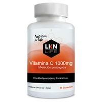 Liberação prolongada de vitamina C 90 cápsulas - Lkn