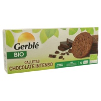 Bolachas de Chocolate Negro Intenso 132 g - Gerble