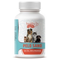 Cabelos saudáveis para cães e gatos 100 comprimidos mastigáveis de 1g - Healthy Pets