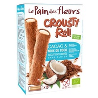 Pão de Flores com Creme de Cacau e Coco Bio 125 g (Cacau - Coco) - Le Pain des Fleurs