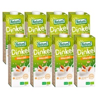 Bebida de espelta e amêndoa 8 unidades de 1L - Natumi