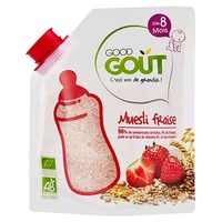 Morango muesli 8m + 200 g - Good Goût