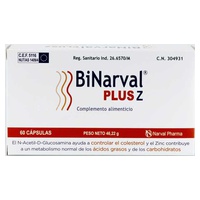 Binarval Plus Z 60 cápsulas - Narval Pharma