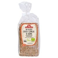 Pão Crocante de Espelta e Sésamo 200 g - Natursoy