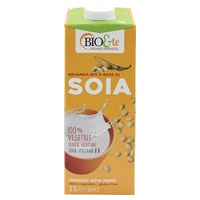 Bebida de soja natural 1 L - Bio&Te