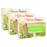 Torradas de trigo mourisco crocantes 3 unidades de 300g - Le Pain des Fleurs