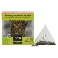 pólvora chá verde 15 saquetas de infusão de 2g (Chá verde) - Alma Home