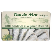 Sardinhas em Azeite Virgem Bio 125 g - Pan do Mar