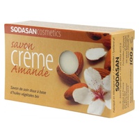 Sabão creme de amêndoa 100 g - Sodasan