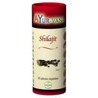 Shilajit 60 cápsulas de 475mg - Ayur-Vana
