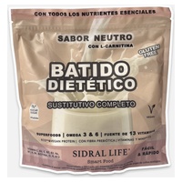 Shake de dieta neutra 600 g - Sidral life