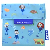 Snack'n'Go saco de lanche duo, oceano para crianças 1 unidade (Azul) - Roll'eat