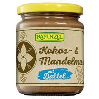 Creme de Amêndoa, Coco e Tâmaras Torradas 250 g - Rapunzel