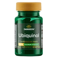 Ubiquinol 30 pérolas de 200mg - Swanson