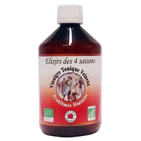 Vinagre de 4 estações, tônico venoso orgânico 500 ml - Vecteur Energy