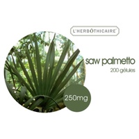 Saw Palmetto 200 cápsulas de 250mg - L'Herbothicaire