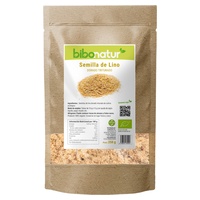 Semente de linho dourada triturada 250 g - Bibonatur