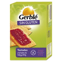 Tosta de Milho e Arroz 252 g - Gerble