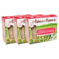 Pacote de torradas multigrãos crocantes sem glúten bio 3 unidades - Le Pain des Fleurs
