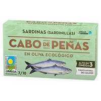 Sardinha em azeite biológico 90 g - Cabo De Peñas