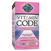 Vitamin Code 50 e mulheres mais sábias 240 cápsulas vegetais - Garden of Life