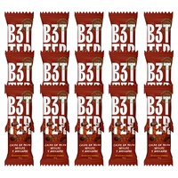 Pacote de barras de chocolate 15 unidades de 35g - B3tter